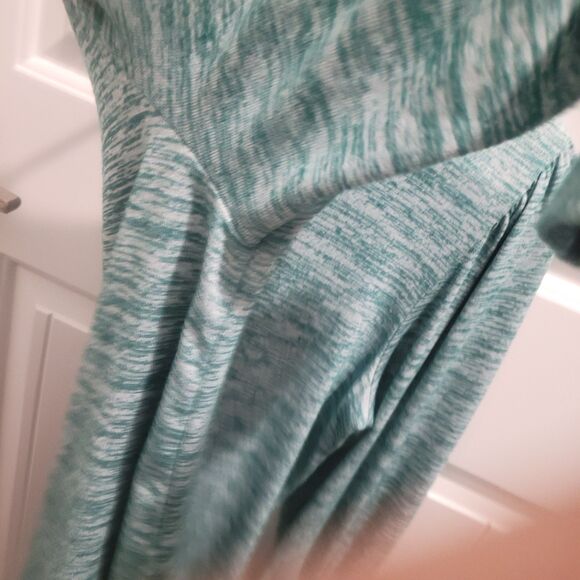 a.n.a Womens Petite Sweater PS Heather Green Heather Knit Top Balloon Sleeve - Picture 11 of 11